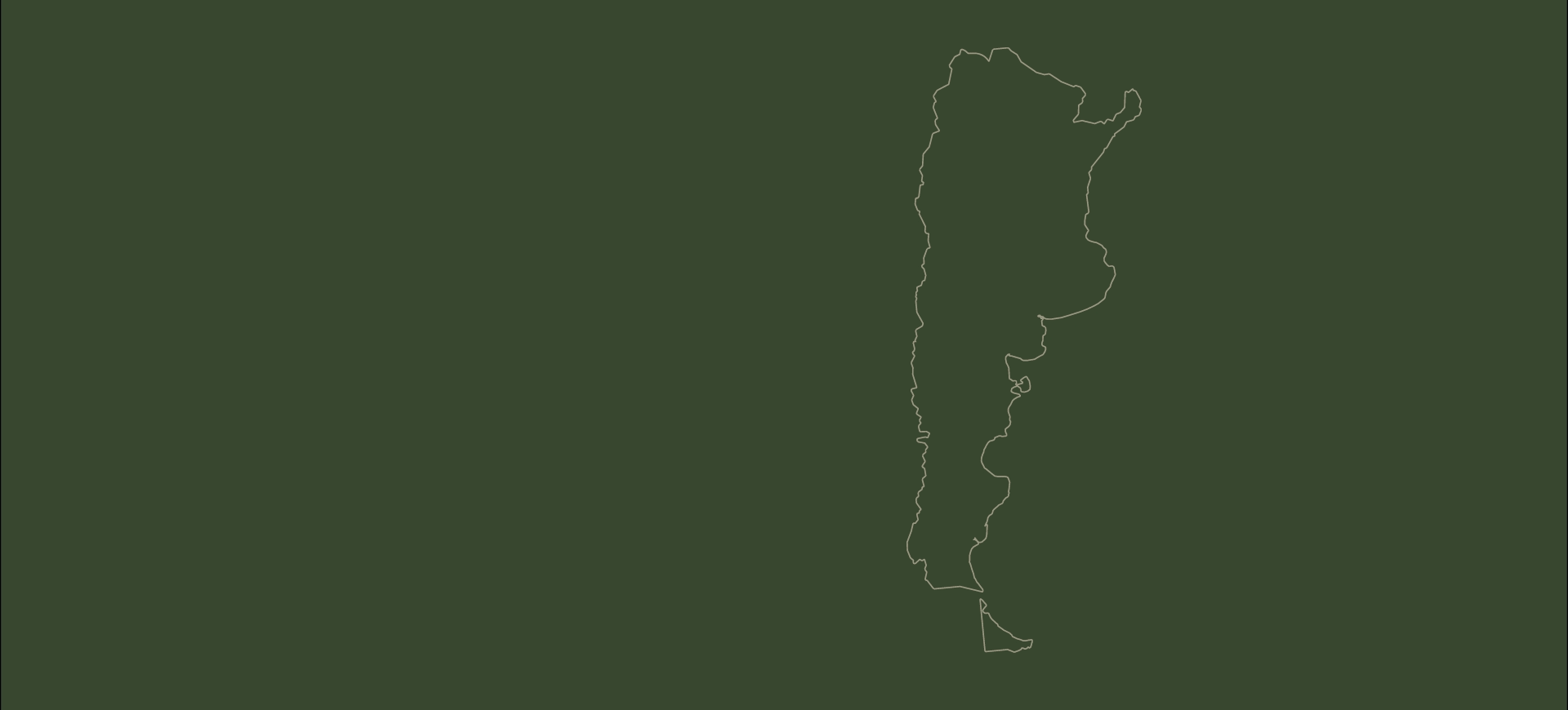 Mapa de cobertura TF Carnes